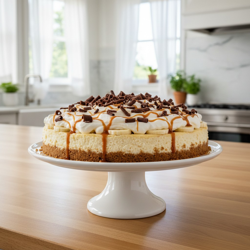 The Ultimate Banoffee Cheesecake