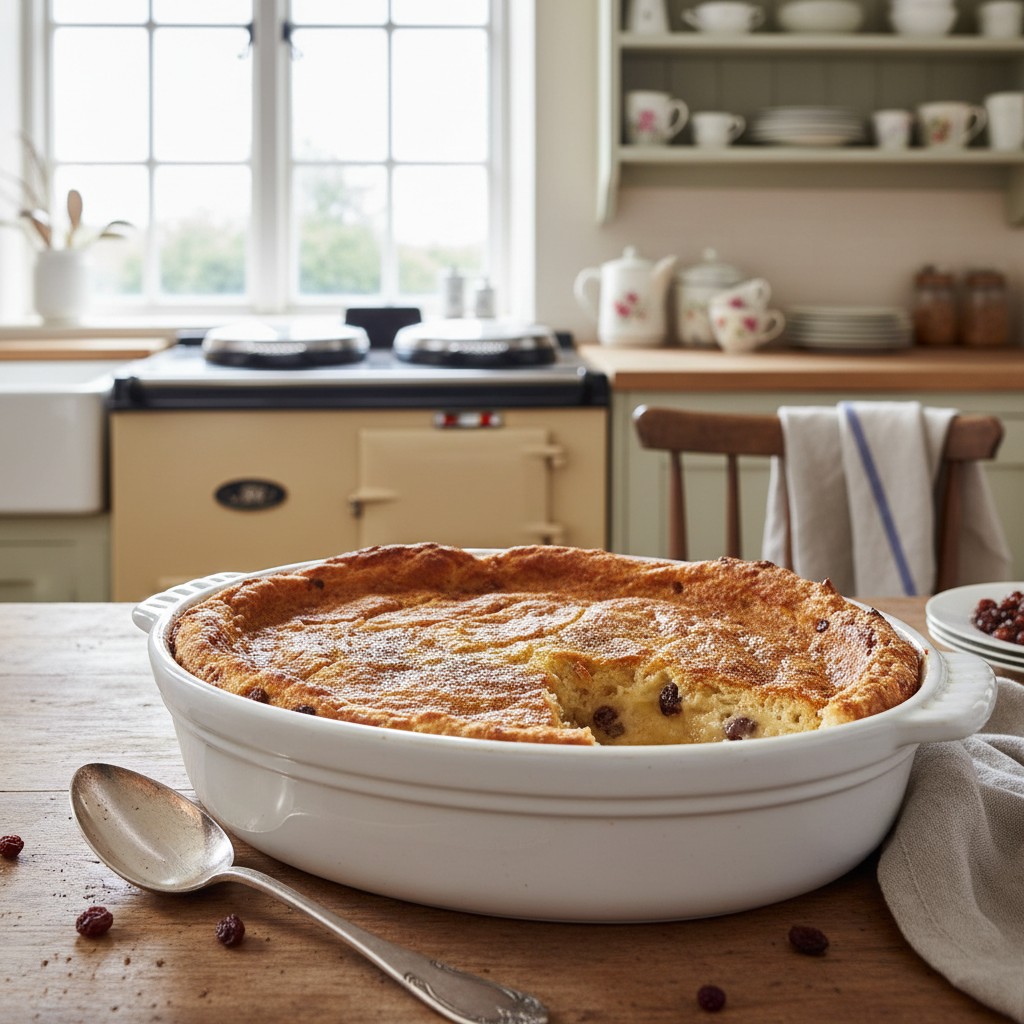 My Classic Bread and Butter Pudding