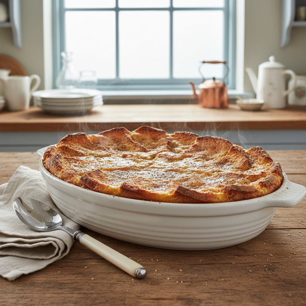 My Classic Bread and Butter Pudding