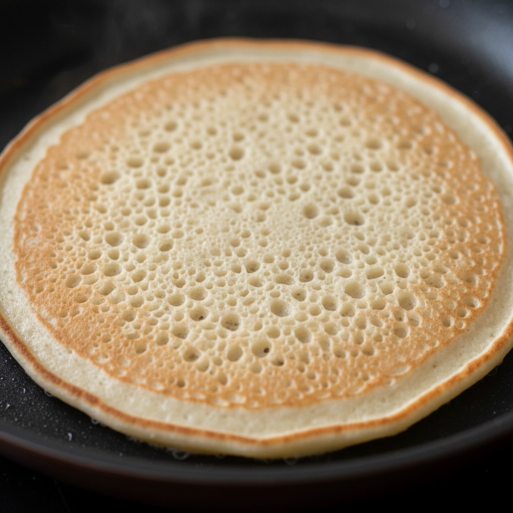 Delia's Classic British Pancakes close-up