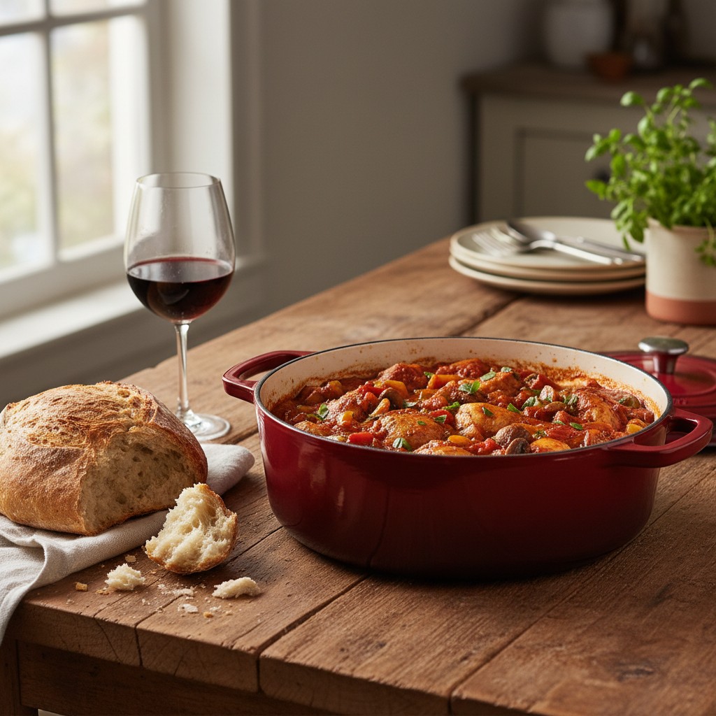 Classic Chicken Cacciatore: A Hunter's Style Stew