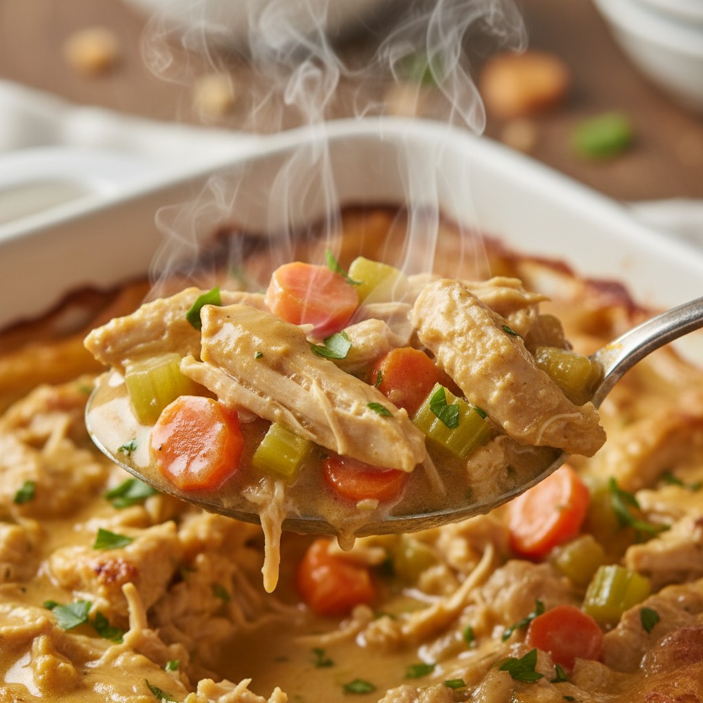 A Truly Reliable Chicken Casserole close-up