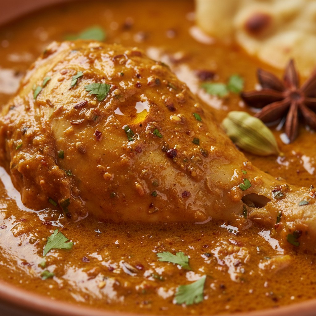 A Really Good, Reliable Chicken Curry close-up