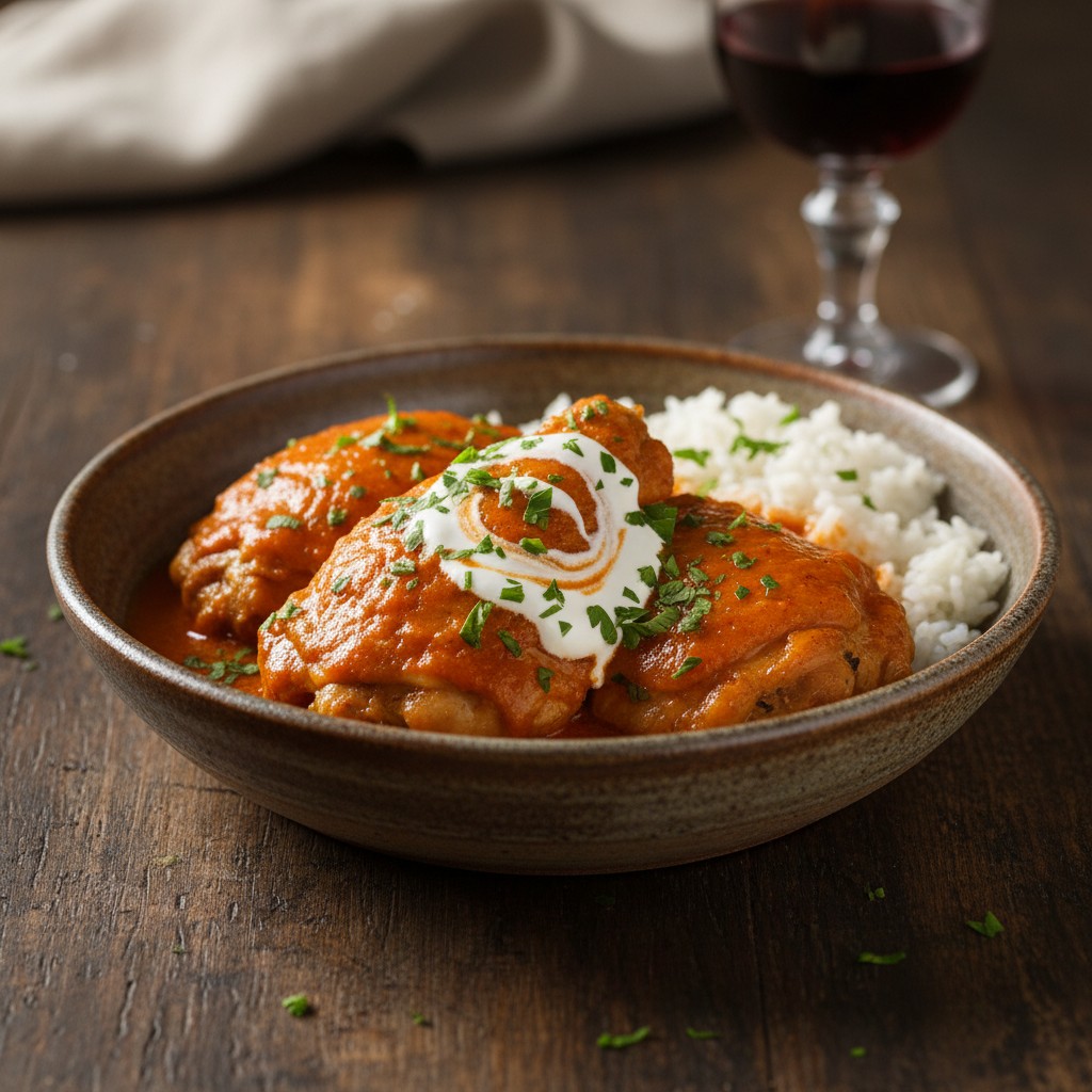 A Proper Chicken Paprika