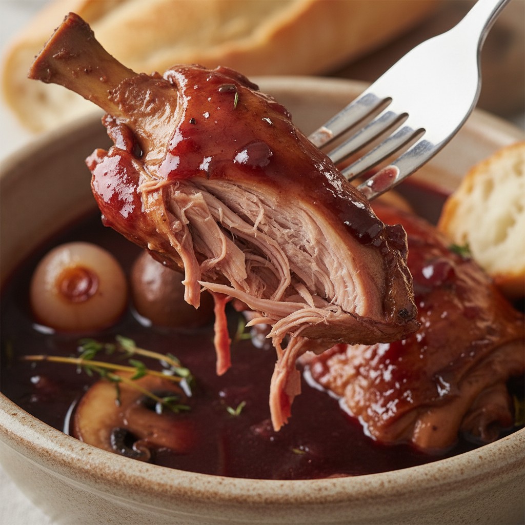 My Classic Coq au Vin close-up