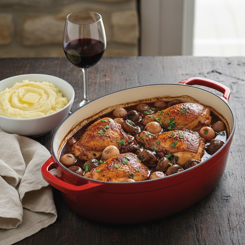 My Classic Coq au Vin