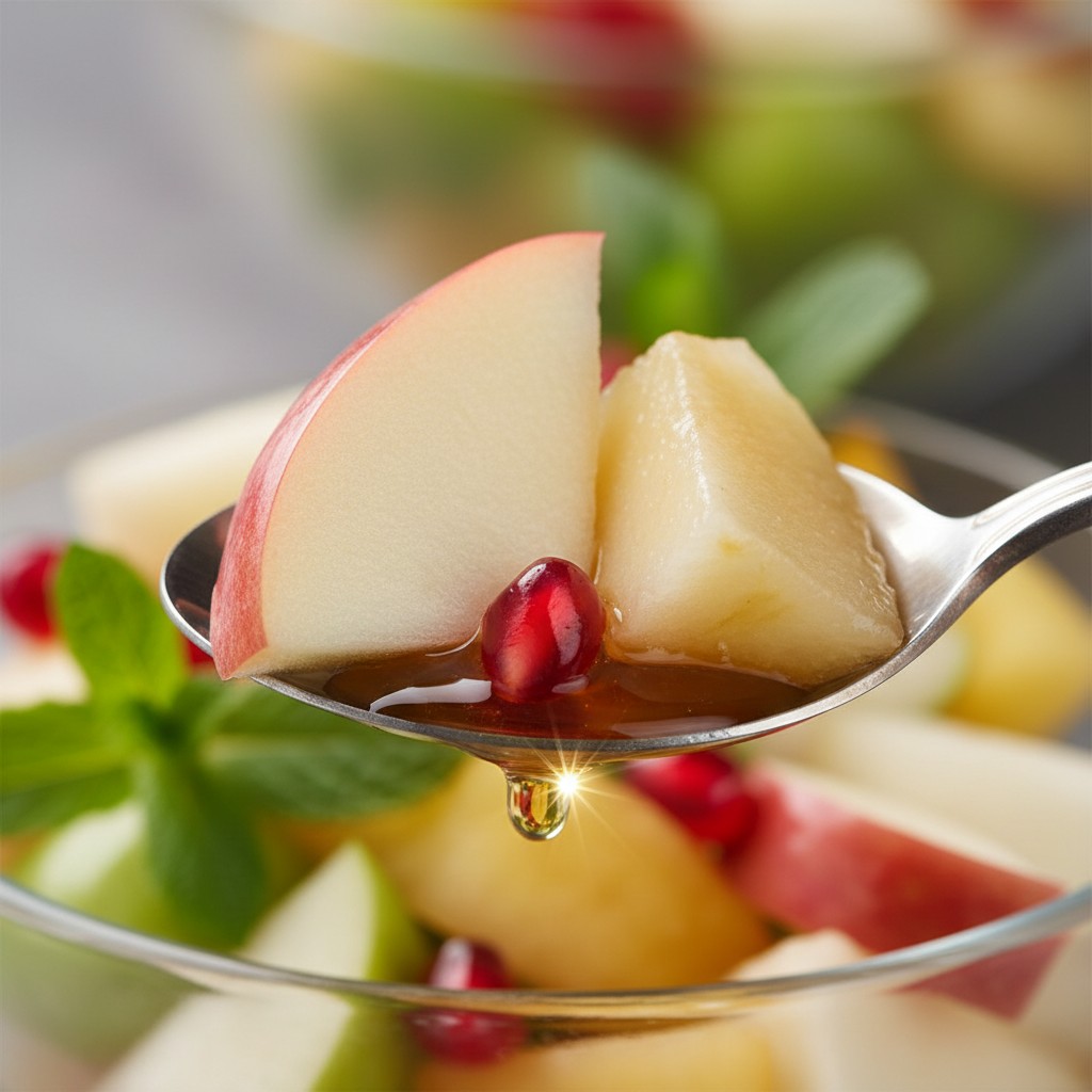 A Truly Superb Winter Fruit Salad close-up