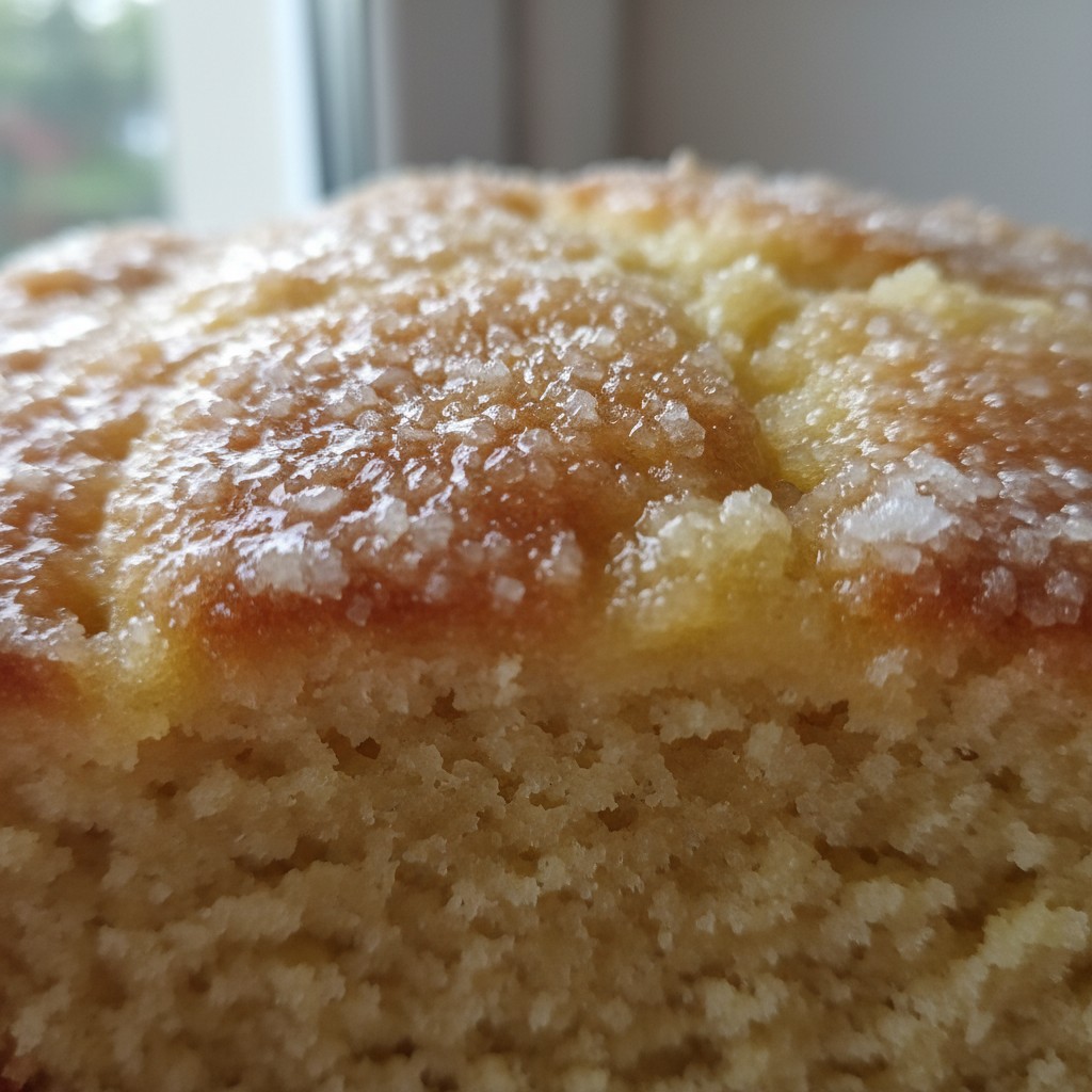 My Classic Lemon Drizzle Cake close-up