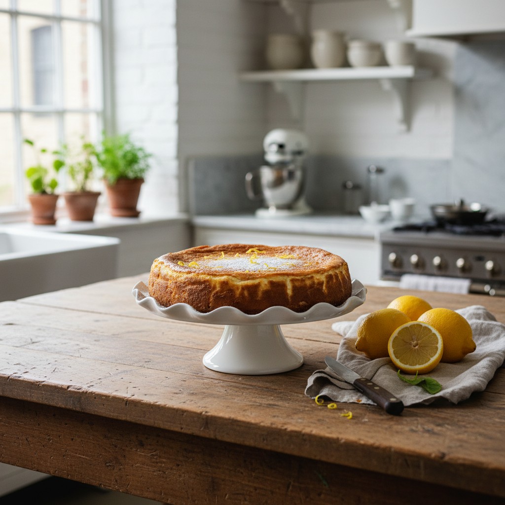 My Classic Lemon and Ricotta Cheesecake