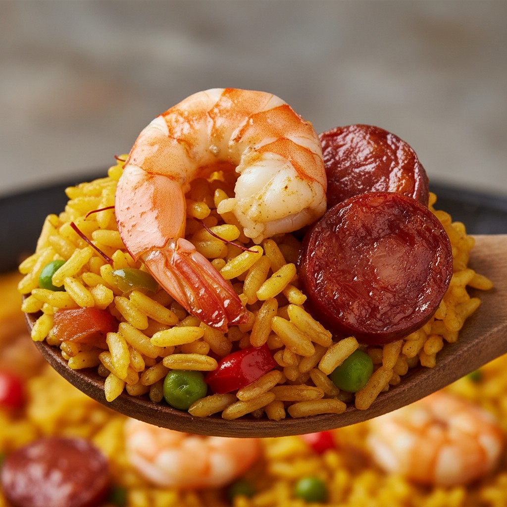 How to Make a Proper Paella close-up