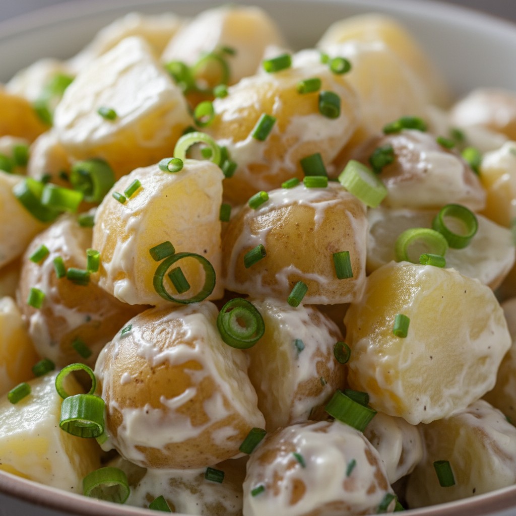 A Truly Perfect Potato Salad close-up
