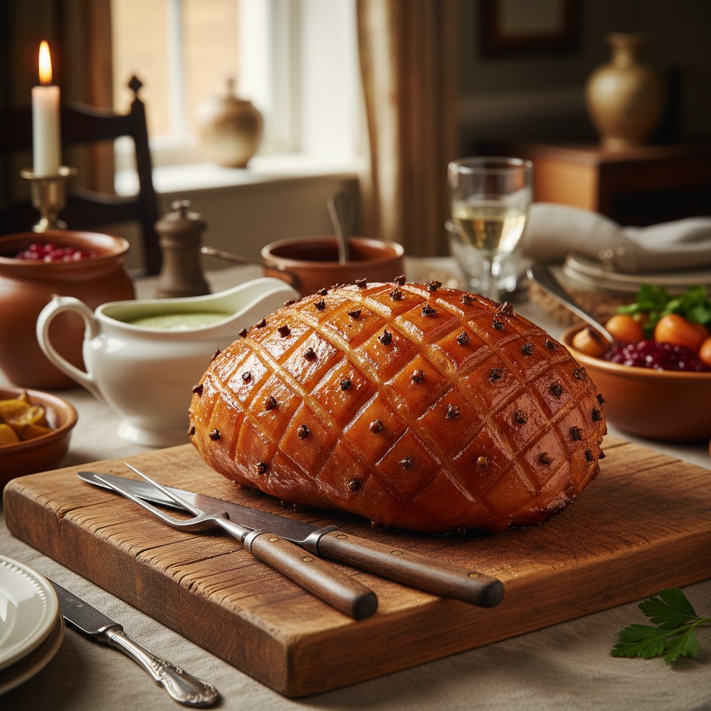 How to Cook a Perfect Glazed Gammon Ham
