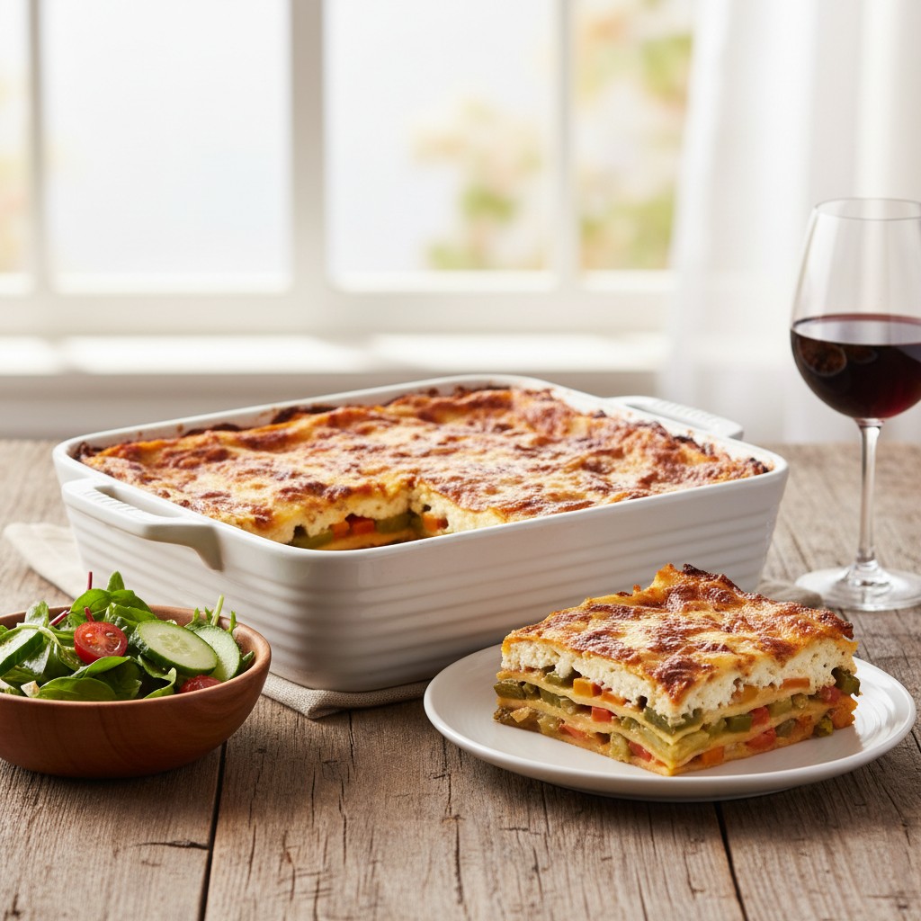 A Proper Vegetable Lasagne